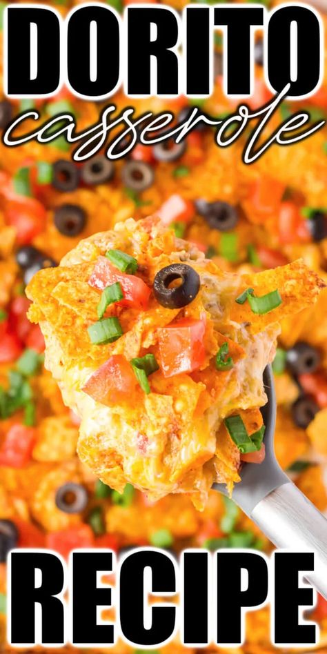 Easy Dorito Casserole Hamburger, Taco Casserole Bake Ground Beef, Dorito Casserole Hamburger, Dorito Recipes, My Pins Saved Boards Recipes, Doritos Taco Casserole, Winter Casserole Recipes, Cheetos Recipes, Nacho Doritos