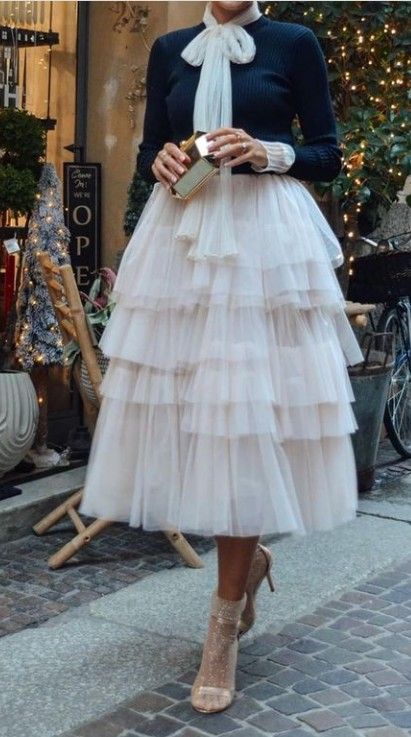 Tule Skirts For Women, Tutu Outfits For Women, Tulle Skirt Outfit Formal, Black Tulle Skirt Outfit, Tutu Fashion, Wedding Skirts, Tulle Skirts Outfit, White Tulle Skirt, Tulle Skirt Dress