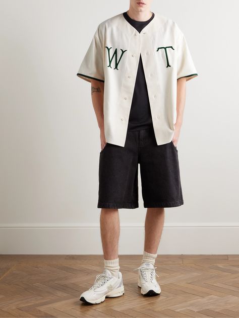 Baseball jersey outfit