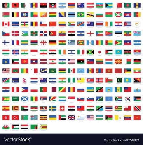 Printable Flags Of The World, National Flags Of The World, World Flags With Names, All World Flags, All Country Flags, Pictures Of Flags, Flags Of European Countries, World Country Flags, Dictionary For Kids