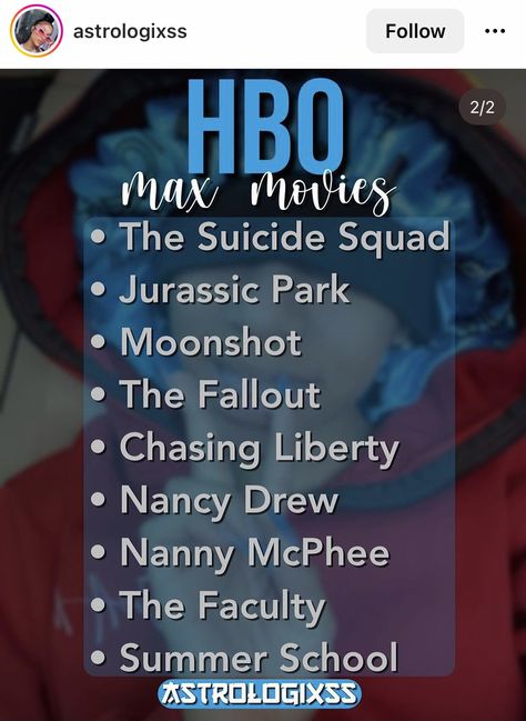 Hbo Max Movies To Watch, Chasing Liberty, List Of Tv Shows, Max Movie, Nanny Mcphee, Hbo Max, Nancy Drew, Satellite Tv, Streaming Tv