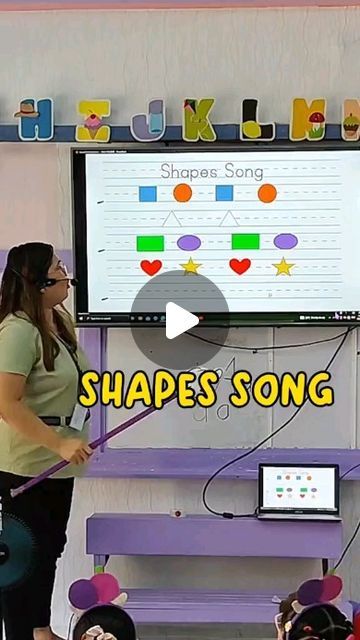 Thankful Songs, Shapes Song, Teaching Tables, Shape Songs, Shapes Worksheet Kindergarten, Drawing Activity, First Day Activities, Teaching Shapes, Teachers Corner