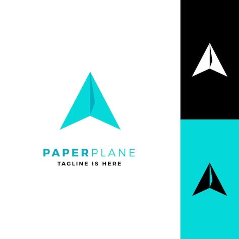 Paper Plane Logo, Plane Logo, Vector Icons Illustration, Paper Plane, Icon Illustration, Vector Icons, Vector Logo, Premium Vector, Graphic Resources