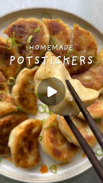 @dudu_eats on Instagram: "🥟 EP.4 - HOMEMADE POTSTICKERS “GUO TIE 锅贴“

Our chilli oil is selling so fast !! I love you guys 😭💗 a few jars left, order link in my bio or click link in this video xx

Recipe on @mob, link in my bio! use RO5 for free trial and discount! 👵🏼👴🏽❤️

#dumplings101 #dumplings #potsticker #锅贴 #guotie" Chinese Potstickers Recipes, 2024 Appetizers, Homemade Potstickers, Potsticker Recipe, Asian Cuisine Recipes, Potstickers Recipe, Chilli Oil, Healthy Dinner Options, Dumplings Recipe