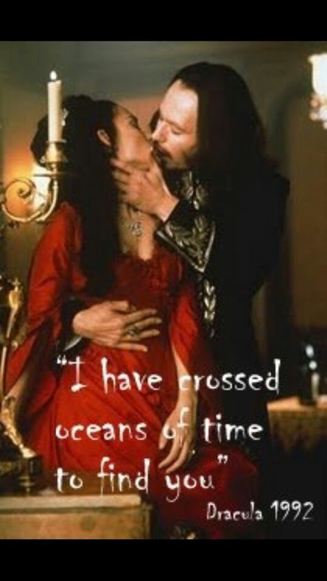 I have crossed oceans of time to find you... Bram Stokers Dracula, Eiko Ishioka, Olivia Hussey, Scarlett O'hara, Vampire Love, Vampire Movies, Bram Stoker's Dracula, Film Horror, Francis Ford Coppola