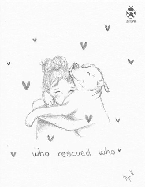 Who Rescued Who Tattoo Ideas Dog, Dogs Tattoo Ideas, Dog Line Art Tattoo, Dog Ear Tattoo, Tatoo Dog, Dog Tattoo Ideas, Miss My Dog, Dog Wallpapers, Dog Drawings