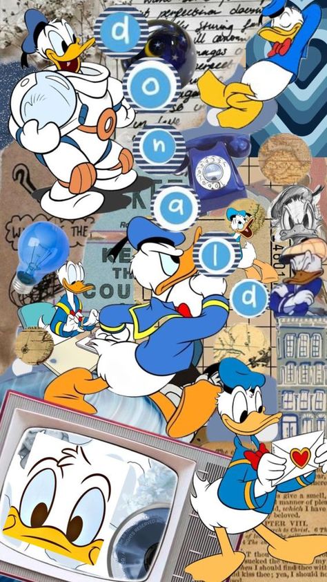 Donald Duck Comic, Duck Pictures, Duck Wallpaper, Disney Fine Art, Doraemon Cartoon, Duck Calls, Cute Disney Pictures, Daisy Duck, Art Idea