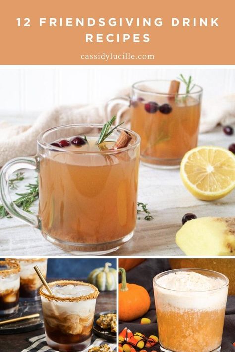 Create a delightful Thanksgiving gathering with friends with these 12 inviting Friendsgiving drink recipes! Infuse your celebration with flavor and festivity by serving these Friendsgiving drinks alongside your Thanksgiving meal. From Thanksgiving cocktail recipes to non-alcoholic sips, explore the best Friendsgiving party drinks here! Friendsgiving Cocktail Ideas, Friendsgiving Drinks Alcohol, Friendsgiving Drink Ideas, Friendsgiving Cocktails, Thanksgiving Alcohol, Thanksgiving Drink Recipes, Friendsgiving Drinks, Fall Mixed Drinks, Cocktails For Thanksgiving