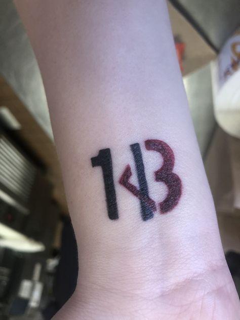 Case 143 Tattoo, Straykids Tattoo, 143 Tattoo, Case 143, Tattoos For Kids, Stray Kids, Tattoos, Quick Saves