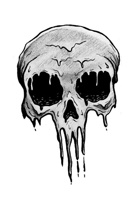 Skull Drawing Tattoo, Drawing Tattoo Ideas, Harley Davidson Tattoos, Skull Art Drawing, Boys Prints, Brain Art, Drawing Tattoo, Skull Tattoo Design, Skull Face