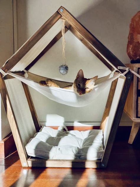 Katt Grejer, Diy Cat Tree, Cat House Diy, Diy Cat Toys, Cats Diy Projects, Animal Room, Kraf Diy, Cat Room, Cat Decor