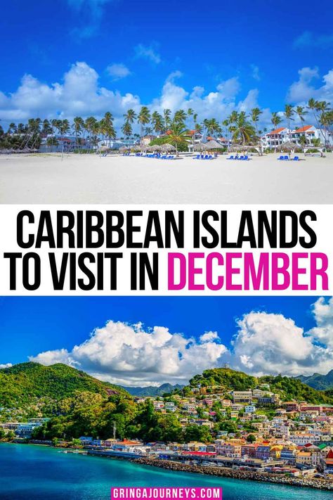 Escape winter's chill with our guide to the best Caribbean islands to visit in December. Discover the allure of each destination, from The Bahamas' sun-soaked relaxation to Bonaire's exceptional coral reefs. Explore hidden gems, pristine beaches, and vibrant cultures, offering the ideal setting for a tranquil Christmas or an exhilarating New Year celebration. Best Caribbean Islands, Caribbean Christmas, Dream Holidays, Winter Vacations, Travel Caribbean, Islands To Visit, Cruise Packing, Couples Travel, Caribbean Culture