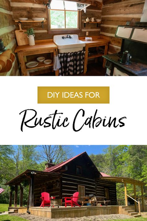 Dive into rustic charm with our latest blog: 4 Hunting Cabin Ideas for the Rustic DIY Enthusiast. Transform your retreat into a cozy haven with DIY inspiration. From timeless decor to functional hacks, discover the perfect blend of wilderness and craftsmanship. 🌲🔨 #DIYHuntingCabin #RusticRetreat #CabinLife Cabin Ideas Diy, Small Hunting Cabin, Hunting Cabin Ideas, Rustic Hunting Lodge, Diy Hunting, Cabin Diy, Hunting Diy, Rustic Log Cabin, Concrete Pad