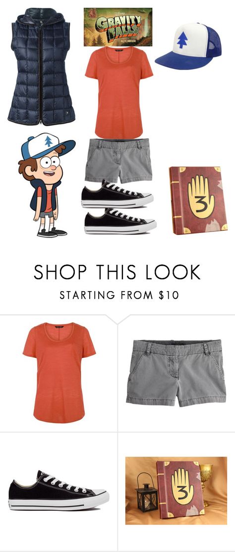 "Dipper pines-gravity falls" by gabbygainer ❤ liked on Polyvore featuring J.Crew, Converse, FAY, women's clothing, women, female, woman, misses and juniors Dipper Costume Gravity Falls, Dipper Pines Outfit, Gravity Falls Inspired Outfits, Dipper Pines Cosplay, Gravity Falls Costumes, Gravity Falls Cosplay, Eve Costume, Gravity Falls Dipper, Candy Costumes