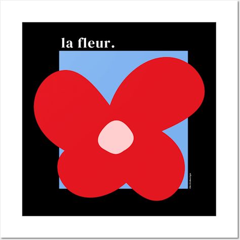 la fleur -- Choose from our vast selection of art prints and posters to match with your desired size to make the perfect print or poster. Pick your favorite: Movies, TV Shows, Art, and so much more! Available in mini, small, medium, large, and extra-large depending on the design. For men, women, and children. Perfect for decoration. Flower Posters, Chili, Extra Large, Print Design, Favorite Movies, Tv Shows, Art Print, For Men, Art Prints