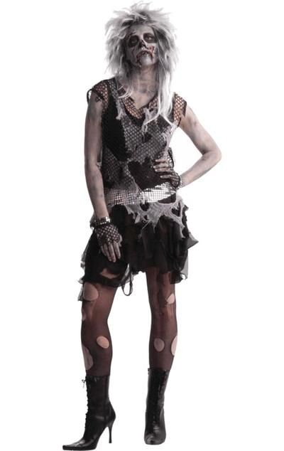 Zombie Costume Women, Punk Zombie, Halloween Costumes Women Scary, Zombie Clothes, Punk Costume, Zombie Halloween Costumes, Zombie Prom, Punk Woman, Zombie Walk