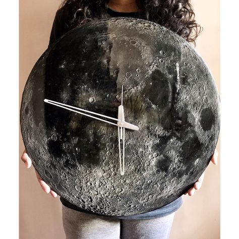 Moon Resin, Moon Clock, Resin Clock, Resin Art, Clock, Moon, Quick Saves, Art