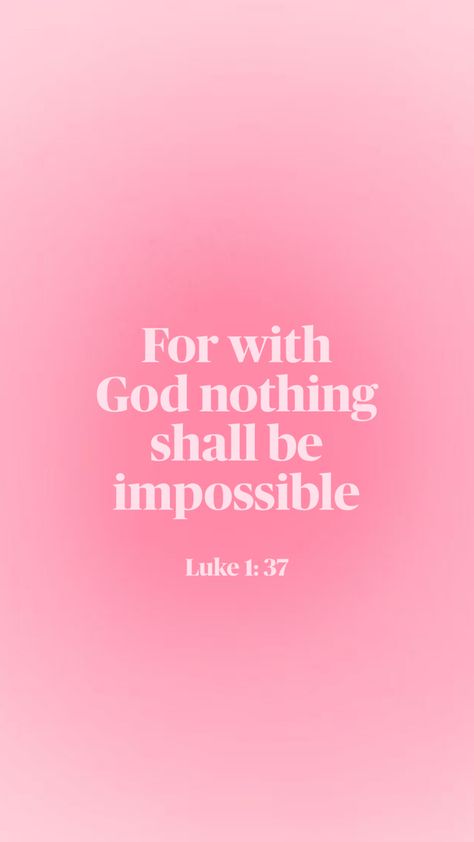 #bibleverse #Jesus #bible #christian Luke 1:37, Luke 1, Jesus Bible, Faith In God, Bible Verse, Verses, Bible Verses, Bible, Jesus