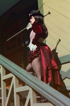 Ringleader Aesthetic, Soraya Core, Casino Aesthetic Outfit, Cabaret Outfit, Circus Core, Cabaret Goth, Dark Cabaret, Steampunk Circus, Ringmaster Costume