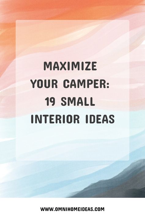 Welcome to the ultimate guide on small camper interior designs! As lead interior designer at Omni Home Ideas, I have had the pleasure of transforming many small spaces into functional and stylish sanctuaries. Small campers Tiny Camper Makeover, Remodeling Campers Interior, Small Camper Renovation, Small Camper Makeover, Small Camper Interior Ideas, Camper Remodel Ideas, Small Camper Interior, Camper Mods, Small Camper Vans