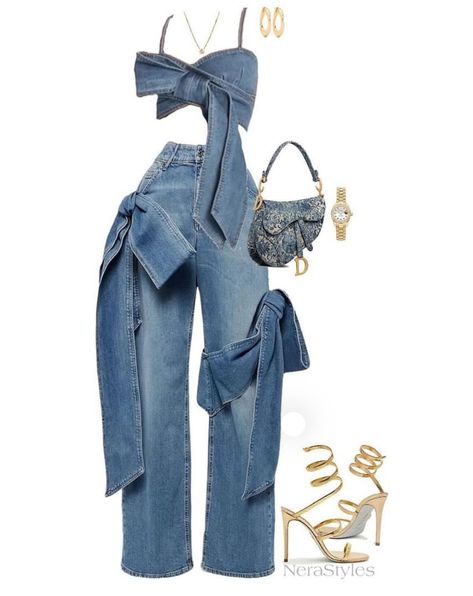 Jean Set, Look Jean, Effortlessly Chic Outfits, Classy Casual, Cute Swag Outfits, Cute Everyday Outfits, Lookbook Outfits, Denim Outfit, Blue Jean