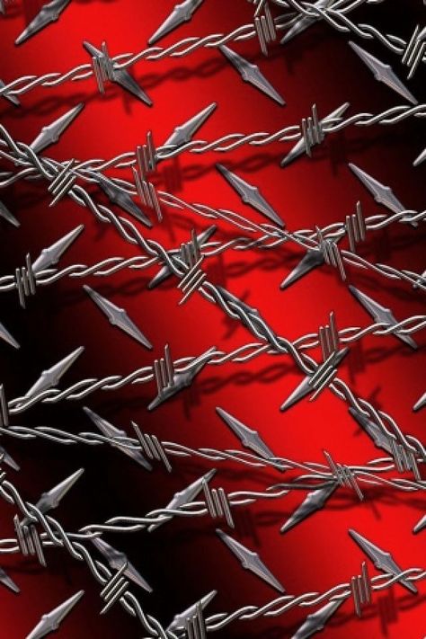 Barbed Wire Wallpaper, Myspace Layout, Wire Decor, Barb Wire, Red Photography, Metal Mulisha, Heart Background, Photoshop Backgrounds, Chicken Wire