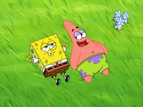 Spongebob Spongebob And Patrick, Spongebob Pics, Spongebob Patrick, Spongebob Wallpaper, Sponge Bob, Hippie Wallpaper, Funny Reaction Pictures, Dragon Art, Spongebob Squarepants