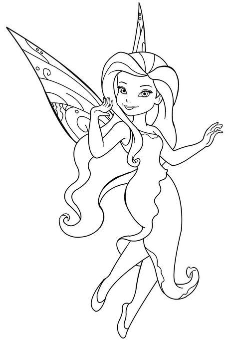 Silvermist Lineart by ~MercuriusNeko on deviantART Fairies Coloring Pages, Fairy Rocks, Tinkerbell Coloring Pages, Fairy Coloring Book, Tinkerbell And Friends, Disney Princess Coloring Pages, Disney Fairy, Fairy Coloring Pages, Princess Coloring Pages