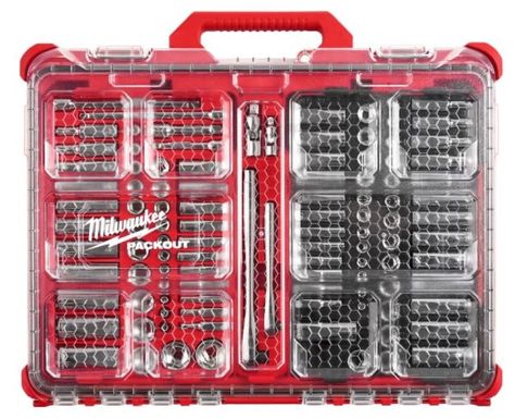 Milwaukee Tool Box, Ratchet Tool, Milwaukee Power Tools, New Milwaukee Tools, Milwaukee Packout, Tool Board, Power Tool Storage, Mechanics Tool Set, Tools Shop