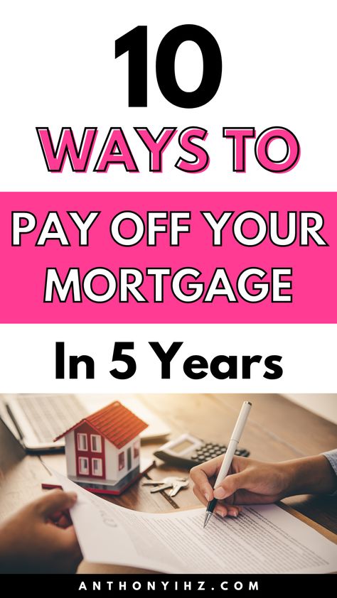 Are you asking should you pay off your mortgage in 5 years? Tired of paying your mortgage every month? In this post, you will learn the practical tips we used to pay off our mortgage in 5 years, plus why paying off your mortgage early is the key to financial freedom. Everything we’ve learned from paying off our mortgage has been compiled here. Click here to learn more Payoff Mortgage Early, Paying Off Mortgage Early, Pay Mortgage Off Early, Pay Off Mortgage Early Calculator, How To Pay Off Mortgage Early, Mortgage Hacks, Pay Off Mortgage, Financing Tips, Paying Off Mortgage Faster