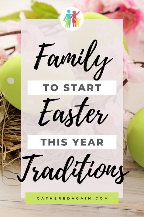 Traditions are things for a family to look forward to. This Easter, why not start some fun traditions for your family? Night Before Easter Traditions, Easter Family Gathering Ideas, Family Easter Ideas, Easter Traditions For Couples, Easter Celebration Ideas Families, Easter Morning Traditions, Easter Gathering Ideas Families, Non Traditional Easter Dinner Ideas, Easter Family Ideas