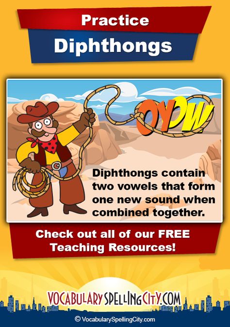 Dipthongs Activities Free, Tion Sion Activities, Dge Phonics, Diphthongs Activities, Diphthongs Worksheets, Systematic Phonics Instruction, Active Listening, Free Teaching Resources, English Lessons For Kids