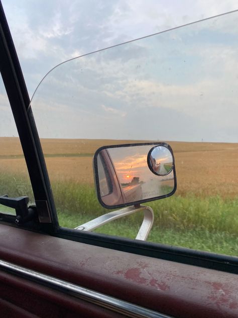 #truck #f150 #sunset #farm #country #driving #summer #aesthetic Country Aesthetic Truck, Driving Country Roads Aesthetic, Country Drive Aesthetic, Semi Truck Driving Aesthetic, Rustic Country Aesthetic, Farm Pics Aesthetic, Country Morning Aesthetic, Farm Truck Aesthetic, Country Song Aesthetic