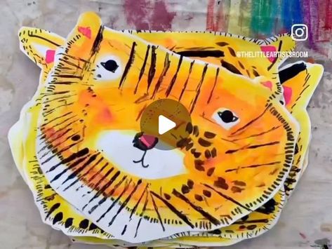 Little Artists | Art Education Projects on Instagram: "🐯🧡 ‘Excuse me, but I’m very hungry. Do you think I could have tea with you?” ~ THE TIGER WHO CAME TO TEA by Judith Kerr. Did you know that our ‘Ink Tiger’ project originally started as a cross curricular link with literacy and this lovely children’s book? Looking closely at the Tiger in ‘The Tiger Who Came to Tea’ gave the children and myself so much inspiration for these brilliant paintings. We threw in colour mixing/theory, painting with inks, exploring texture and introductory printmaking to create these gorgeous results. It continues to be our number one project, where every child consistently succeeds and is a joy to teach! If you’d like to teach this project in your own setting, follow the link in our bio to subscribe today 🧡? Tiger Who Came To Tea, Art Education Projects, Colour Mixing, Year One, Expressive Art, Very Hungry, The Tiger, Art Education, Children’s Books