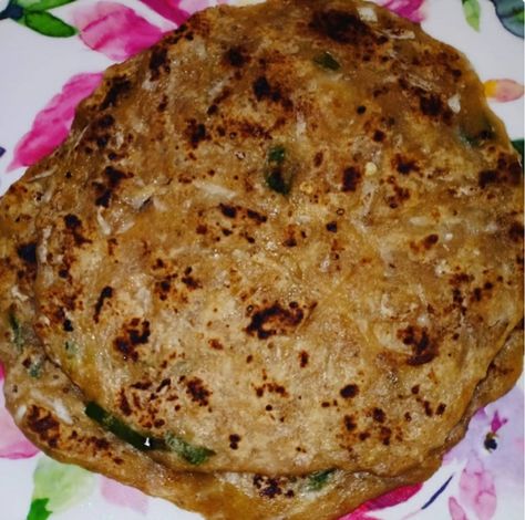 Pyaaz Paratha, Homemade Foods, Homemade Recipes