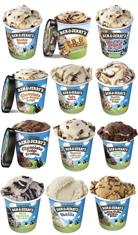 Ben And Jerrys Ice Cream Aesthetic, Junk Food Snacks, Food Babe, Delicacy Food, Food Therapy, Yummy Comfort Food, Ben And Jerrys, Sweet Snacks Recipes, Food Drinks Dessert