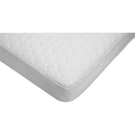 American Baby Company Quilted Fitted Waterproof Crib Mattress Pad Cover for Standard Crib and Toddler Mattresses, White Waterproof Crib Mattress Pad, Mini Crib Nursery, Bassinet Mattress, Bed Color, Mattress Pad Cover, Baby Mattress, Crib Toddler Bed, Bed White