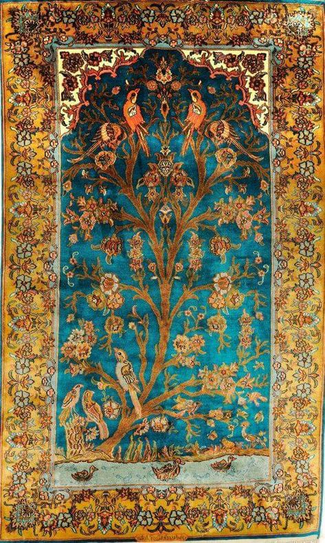 Beautiful persian carpet... Carpet Diy, Iranian Carpet, India Rug, Art Chinois, Carpet Texture, Carpet Trends, Persian Carpets, Cheap Carpet Runners, Blue Carpet