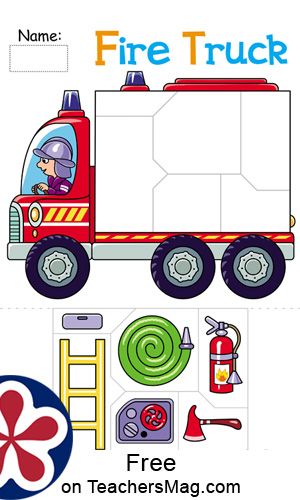 Fireman Worksheets For Preschool, Fireman Activities For Kids, Firefighter Dramatic Play Preschool, Emergency Vehicles Preschool Activities, Fireman Activities Preschool, Firefighter Activities For Preschool, Transportation Worksheets For Kids, Fire Safety Preschool Crafts, Fireman Crafts