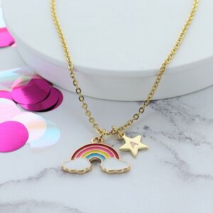 Jewelry Findings Guide, Star Charm Necklace, June 1st, Rainbow Gift, Rainbow Jewelry, Rainbow Necklace, Rainbow Star, Jewelry Accessories Ideas, Kids Necklace