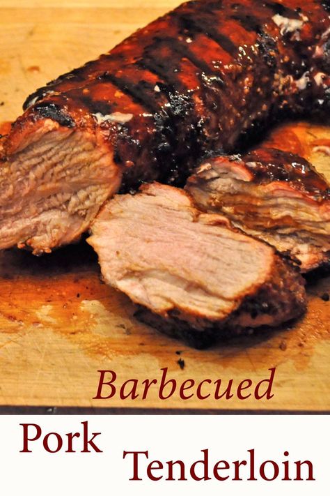 Barbeque Pork Tenderloin, Quick Bbq Sauce, Barbecue Pork Tenderloin, Barbecue Pork Loin, Pork Tenderloin Rub, Roasted Pork Tenderloin Recipes, Bbq Pork Tenderloin, Barbeque Pork, Pork Roast In Oven