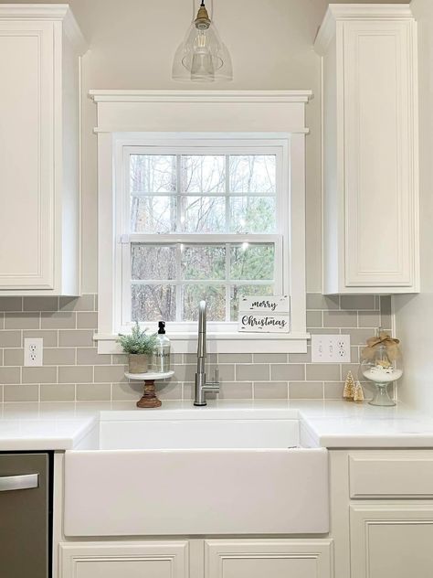 Kitchen Cabinets Window Over Sink, Small Kitchen Window Over Sink, Kitchen Lighting Over Sink, Kitchen Sink Windows, Above Sink Lighting Kitchen, Window Above Kitchen Sink, Over The Sink Lighting, Light Above Kitchen Sink, Window Over Kitchen Sink