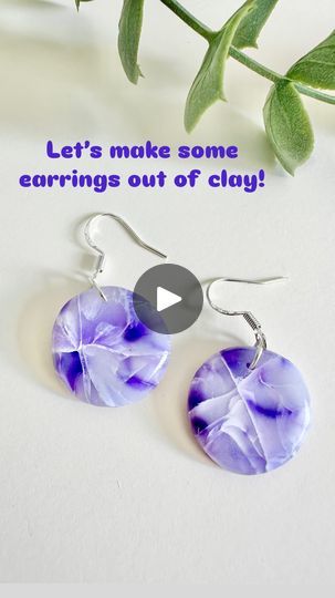 63 reactions | I love this clay and ink effect to make stunning translucent faux stone earrings! 😍
Stay tuned for part 2 to see how they turn out 💜

.
.
.
.
.
funearrings  #treatyourself #giftideas #shoplocal #supportsmallbusinesses #polymerclay #clayearrings #polymerclayearrings #handmadeearrings #polymerclayjewellery #handmadejewellery
#makewithme #diyclayearrings #makewithme #clayearringideas #animalearrings #customearrings #customjewellery #fauxstone #fauxstoneearrings #transluscentclay | 8 Clays a Week | Fjellson Weber · Magie des fleurs Translucent Polymer Clay Earrings, Animal Earrings, Faux Stone, Custom Earrings, Stone Earrings, Polymer Clay Earrings, Handmade Earrings, Clay Earrings, Stay Tuned