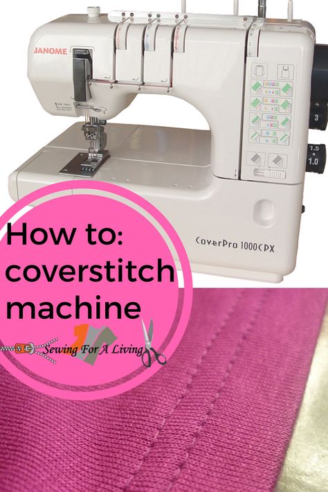 Coverstitch Machine, Sewing Machines Best, Janome Sewing Machine, Overlock Machine, Serger Sewing, Sewing Spaces, Machines Fabric, Vintage Sewing Notions, Sewing Machine Cover