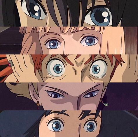 Ghibli Style on Instagram: “Howl’s eyes 👀 Which one do you like the most? Howl is the most handsome Ghibli boy! Do you agree? Tag your friend who has to see this 👆🏼…” Howl's Moving Castle Howl, Hayao Miyazaki Movies, Howl Pendragon, 하울의 움직이는 성, Studio Ghibli Fanart, Personajes Studio Ghibli, Studio Ghibli Background, Howl And Sophie, Studio Ghibli Characters