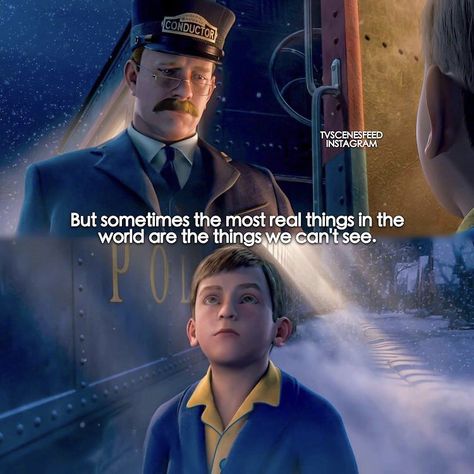 The Polar Express Polar Express Quotes Movie, The Polar Express Quotes, The Polar Express Aesthetic, Polar Express Quotes, Christmas Edits, Santas Village, Polar Express Movie, Admiral Ackbar, Miracle On 34th Street