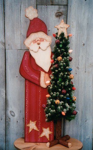 viejo pascuero Decorative Painting Patterns, Tole Painting Patterns, Christmas Wood Crafts, Santa Clause, Primitive Christmas, Tole Painting, Jingle Bell, Christmas Paintings, Holiday Projects