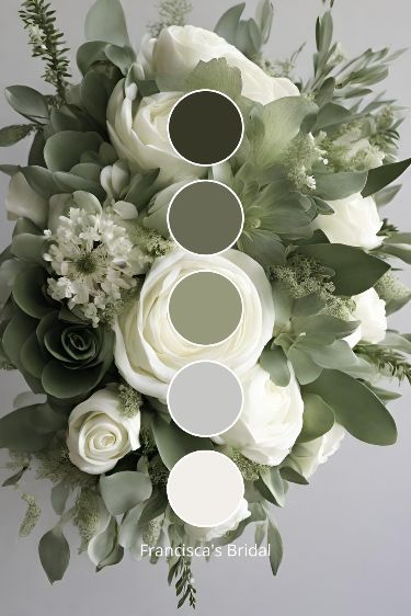 Winter Wedding Theme Ideas, Spring Wedding Color Ideas, Winter Wedding Color Ideas, Fall Wedding Color Ideas, Sage Green Wedding Colors, Wedding Theme Color Schemes, Winter Wedding Color Palette, Wedding Theme Ideas, Wedding Color Pallet