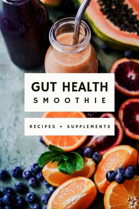 Gut health is so important to overall health and is usually overlooked! It's time to check in on your gut and get back to healthy! #smoothie #guthealth #probiotic #vegan @foodbymaria Gut Microbiome Smoothie, Gut Health Smoothie, Inflammation Recipes, Health Smoothie Recipes, Gut Health Diet, Gut Health Recipes, Smoothie Detox, Anti Inflammation, Health Recipes