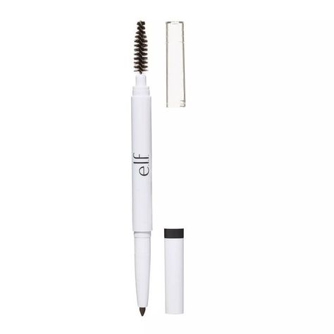 Anastasia Brow Pencil, Elf Brow Pencil, Elf Eyebrow, Deep Black Hair, Eyebrow Beauty, Beauty Crush, E.l.f. Cosmetics, Medium Brown Hair, Brow Mascara